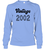 2002 Retro Vintage Birth Year Blast Unisex Long Sleeve Classic Tee