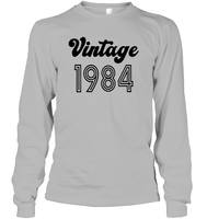 1984 Retro Vintage Birth Year Blast Unisex Long Sleeve Classic Tee