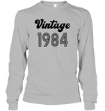 1984 Retro Vintage Birth Year Blast Unisex Long Sleeve Classic Tee