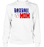 Baseball Mom Shirt, Long Sleeve, Hoodie, and Sweatshirt With Baseball