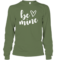 Be Mine Valentine's Day Unisex Long Sleeve Classic Tee