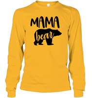 Mama Bear Family Shirt Unisex Long Sleeve Classic Tee