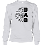 Cheer Dad With Pom Pom Unisex Long Sleeve Classic Tee