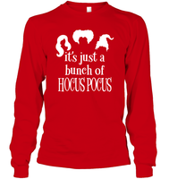 Hocus Pocus It's Just A Bunch Of Hocus Pocus Unisex Long Sleeve Classic Tee