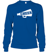 Cheer T Shirt Unisex Long Sleeve Classic Tee