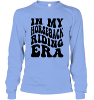 In My Horseback Riding Era Unisex Long Sleeve Classic Tee