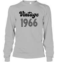 1966 Retro Vintage Birth Year Blast Unisex Long Sleeve Classic Tee
