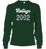 2002 Retro Vintage Birth Year Blast Unisex Long Sleeve Classic Tee