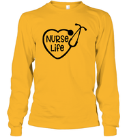 Nurse Life Nurse Shirt Unisex Long Sleeve Classic Tee