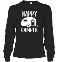 Happy Camper Unisex Long Sleeve Classic Tee