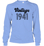 1941 Retro Vintage Birth Year Blast Unisex Long Sleeve Classic Tee