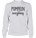 Pumpkin Everything Shirt – Embrace the Fall Flavor Unisex Long Sleeve Classic Tee