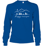 Happy Camper Unisex Long Sleeve Classic Tee