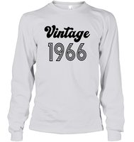 1966 Retro Vintage Birth Year Blast Unisex Long Sleeve Classic Tee