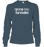 Parenting Syle: Survivalist Family Shirt Unisex Long Sleeve Classic Tee