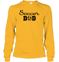 Soccer Dad Sports Shirt Unisex Long Sleeve Classic Tee