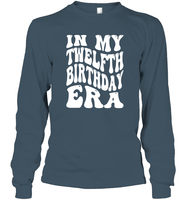 In My Twelfth Birthday Era Birthday Shirt Unisex Long Sleeve Classic Tee