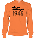 1946 Retro Vintage Birth Year Blast Unisex Long Sleeve Classic Tee