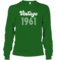 1961 Retro Vintage Birth Year Blast Unisex Long Sleeve Classic Tee