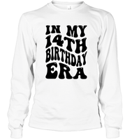 In My 14th Birthday Era Birthday Shirt Unisex Long Sleeve Classic Tee