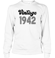 1942 Retro Vintage Birth Year Blast Unisex Long Sleeve Classic Tee
