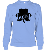 Lucky St Patrick's Day Shirt Unisex Long Sleeve Classic Tee