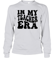 In My Teacher Era School Shirt Unisex Long Sleeve Classic Tee