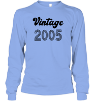2005 Retro Vintage Birth Year Blast Unisex Long Sleeve Classic Tee