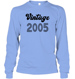2005 Retro Vintage Birth Year Blast Unisex Long Sleeve Classic Tee