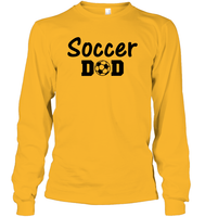 Soccer Dad Sports Shirt Unisex Long Sleeve Classic Tee