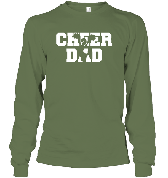 Cheer Dad With Cheerleader Unisex Long Sleeve Classic Tee