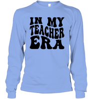 In My Teacher Era School Shirt Unisex Long Sleeve Classic Tee