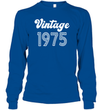 1975 Retro Vintage Birth Year Blast Unisex Long Sleeve Classic Tee