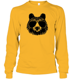 Cool Grizzly Bear Shirt Unisex Long Sleeve Classic Tee