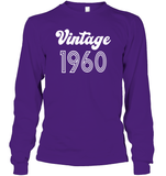 1960 Retro Vintage Birth Year Blast Unisex Long Sleeve Classic Tee