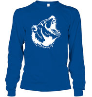 Angry Bear Shirt Unisex Long Sleeve Classic Tee