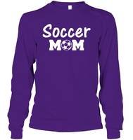 Soccer Mom Sports Shirt Unisex Long Sleeve Classic Tee
