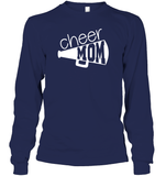 Cheer Mom With Megaphone Unisex Long Sleeve Classic Tee