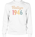 1946 Retro Vintage Birth Year Blast Unisex Shirt, Long Sleeve, Hoodie, Sweatshirt