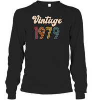 1979 Retro Vintage Birth Year Blast Unisex Shirt, Long Sleeve, Hoodie, Sweatshirt