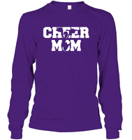 Cheer Mom With Cheerleader Unisex Long Sleeve Classic Tee
