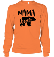 Mama Bear Family Shirt Unisex Long Sleeve Classic Tee