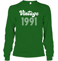 1991 Retro Vintage Birth Year Blast Unisex Long Sleeve Classic Tee