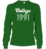 1991 Retro Vintage Birth Year Blast Unisex Long Sleeve Classic Tee