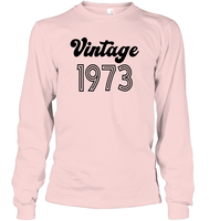 1973 Retro Vintage Birth Year Blast Unisex Long Sleeve Classic Tee