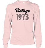 1973 Retro Vintage Birth Year Blast Unisex Long Sleeve Classic Tee