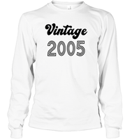 2005 Retro Vintage Birth Year Blast Unisex Long Sleeve Classic Tee