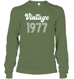 1977 Retro Vintage Birth Year Blast Unisex Long Sleeve Classic Tee