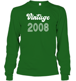 2008 Retro Vintage Birth Year Blast Unisex Long Sleeve Classic Tee
