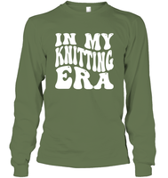 In My Knitting Era Unisex Long Sleeve Classic Tee